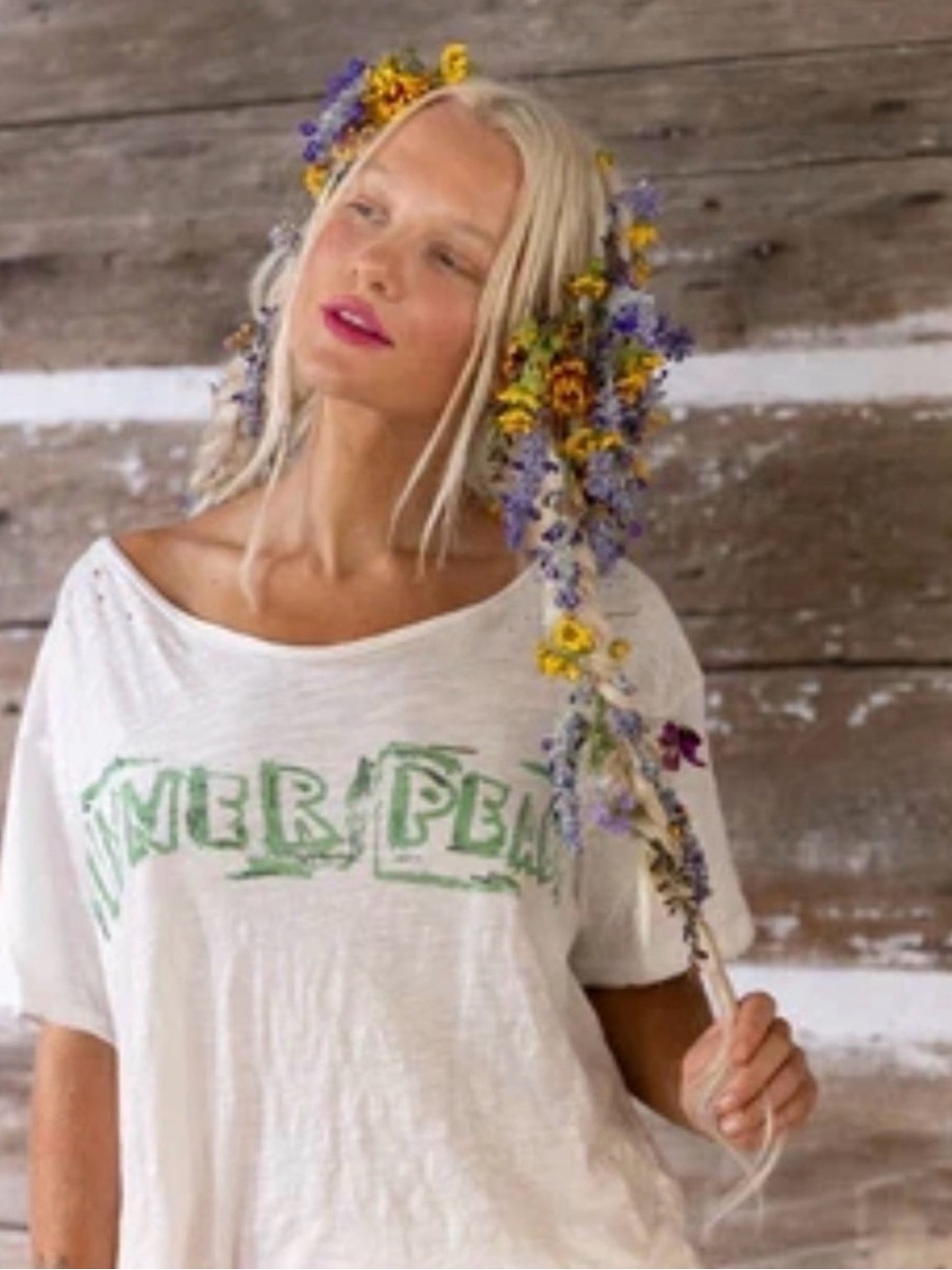 Magnolia Pearl "Inner Peace" Boyfriend Tee